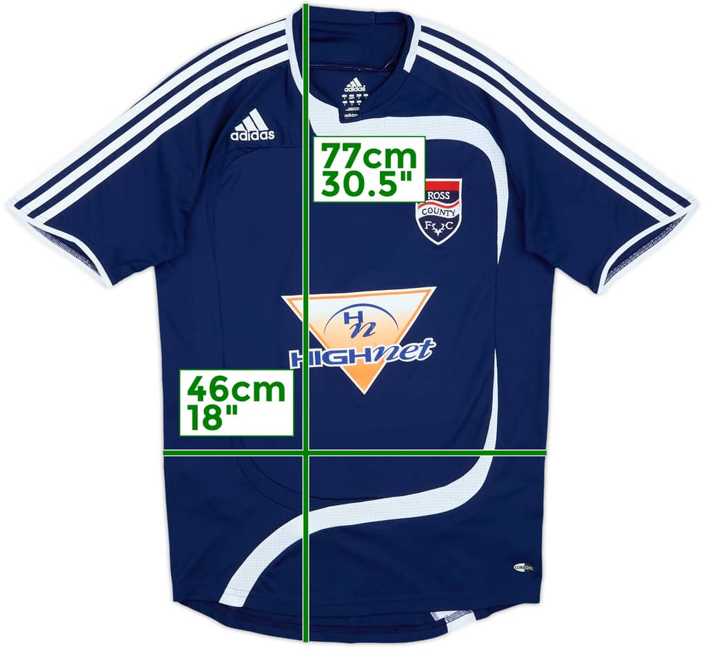 2008-09 Ross County Home Shirt - 8/10 - (S)