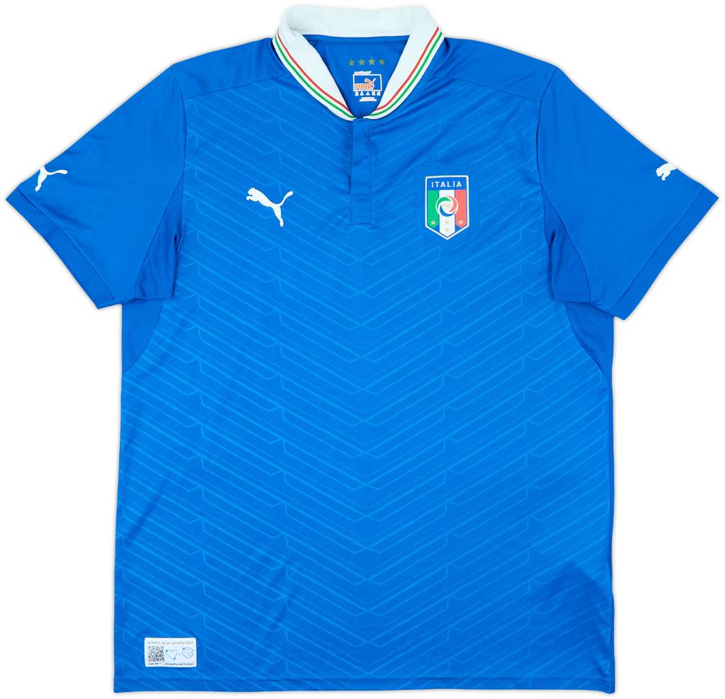 2012-13 Italy Home Shirt - 8/10 - (XXL)