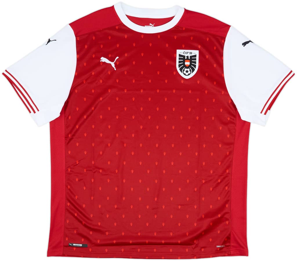 2020-22 Austria Home Shirt - 9/10 - (XXL)