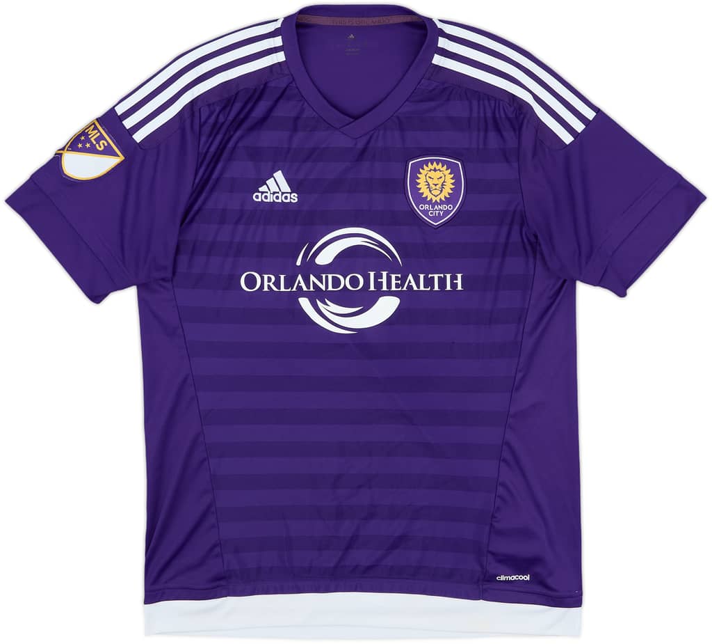 2016 Orlando City Home Shirt - 8/10 - (M)