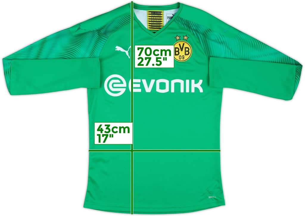2019-20 Borussia Dortmund GK Shirt - 8/10 - (S)