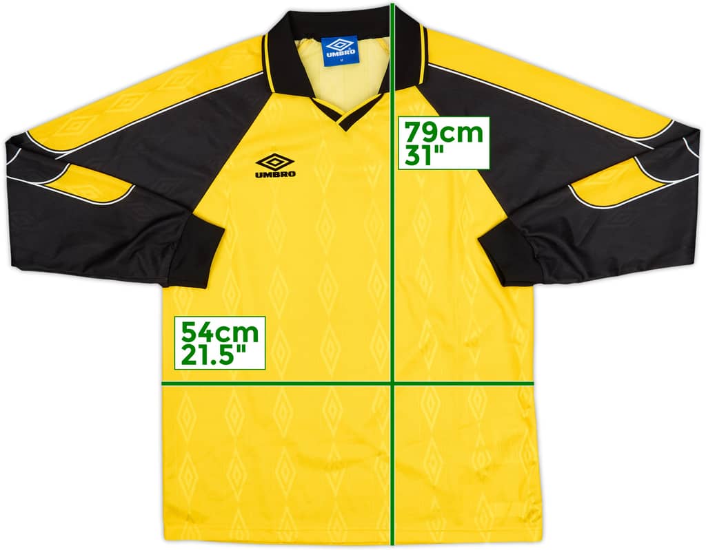 1990s Umbro Template L/S Shirt - 9/10 - (M)