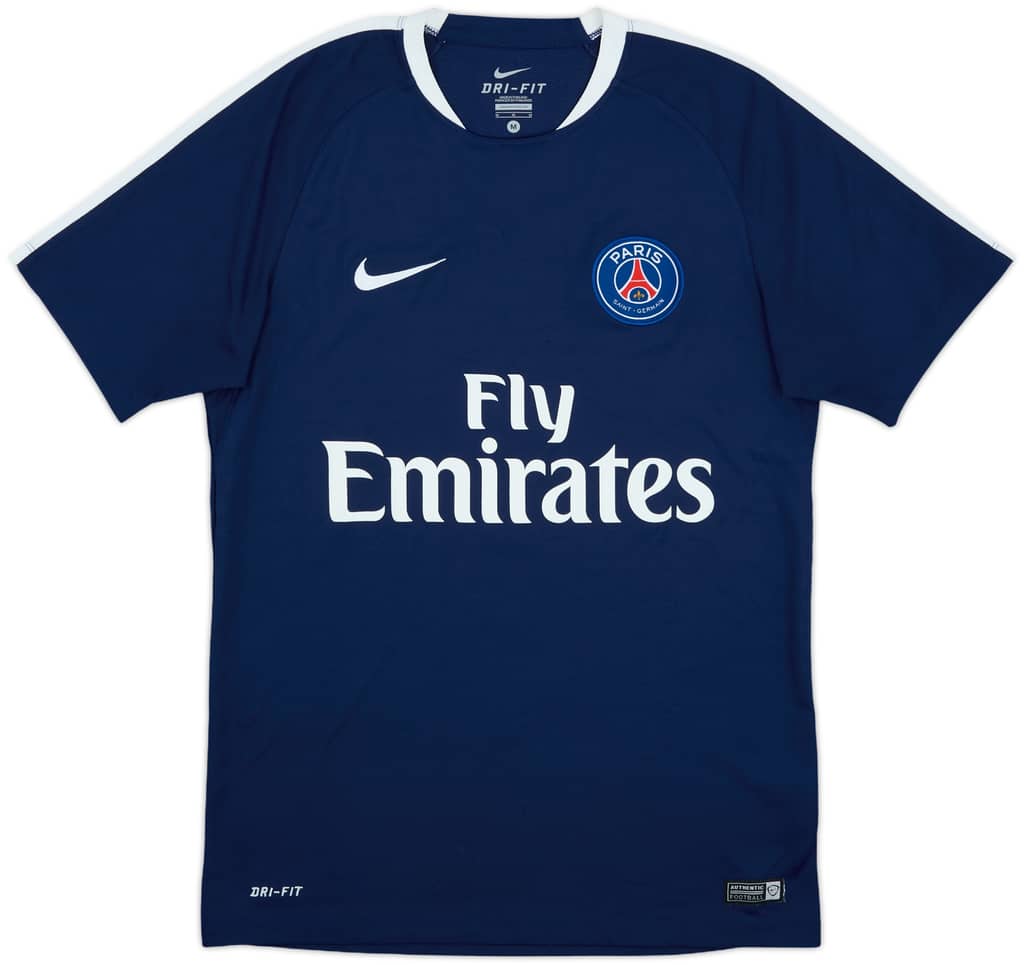2015-16 Paris Saint-Germain Nike Training Shirt - 9/10 - (M)