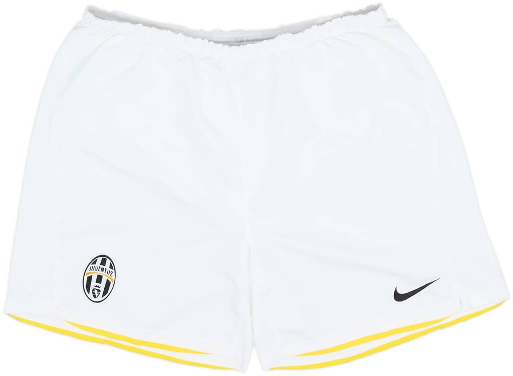 2009-10 Juventus Home Shorts - 9/10 - (XL)