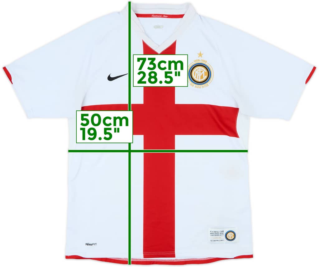 2007-08 Inter Milan Centenary Away Shirt - 5/10 - (M)