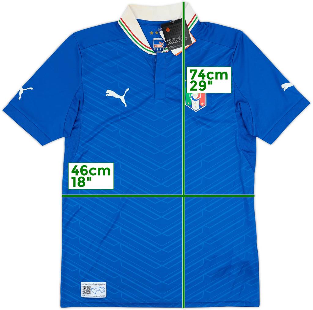 2012-13 Italy Home Shirt (S)