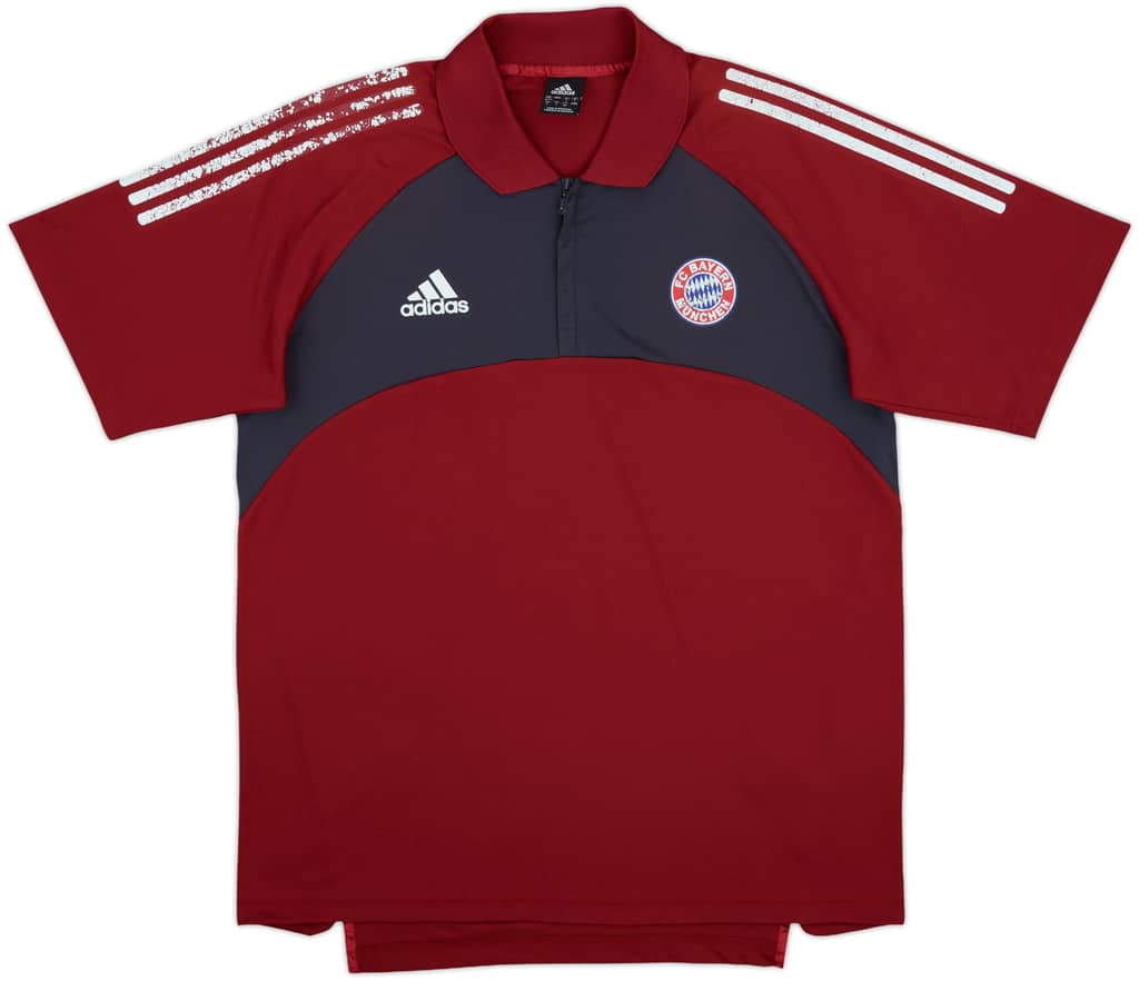 2002-03 Bayern Munich adidas Polo Shirt - 4/10 - (L)