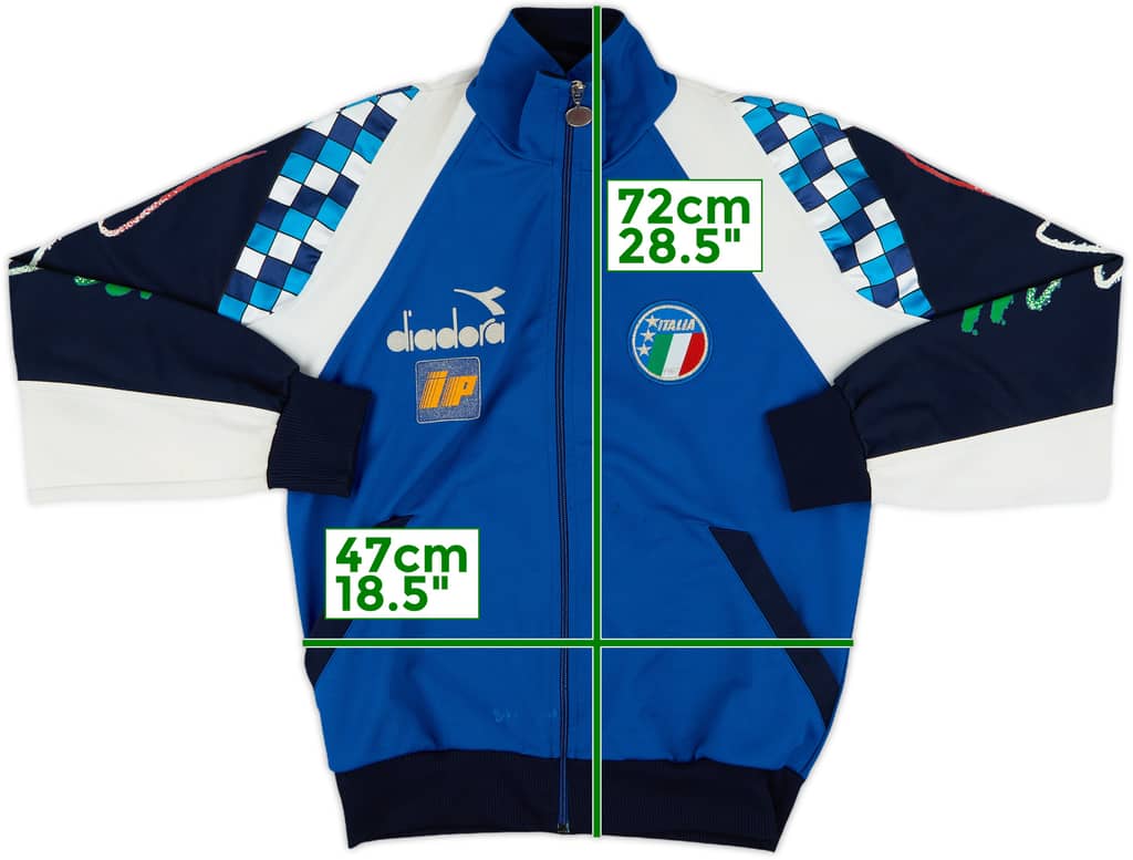 1990 Italy Diadora Track Jacket - 6/10 - (M)