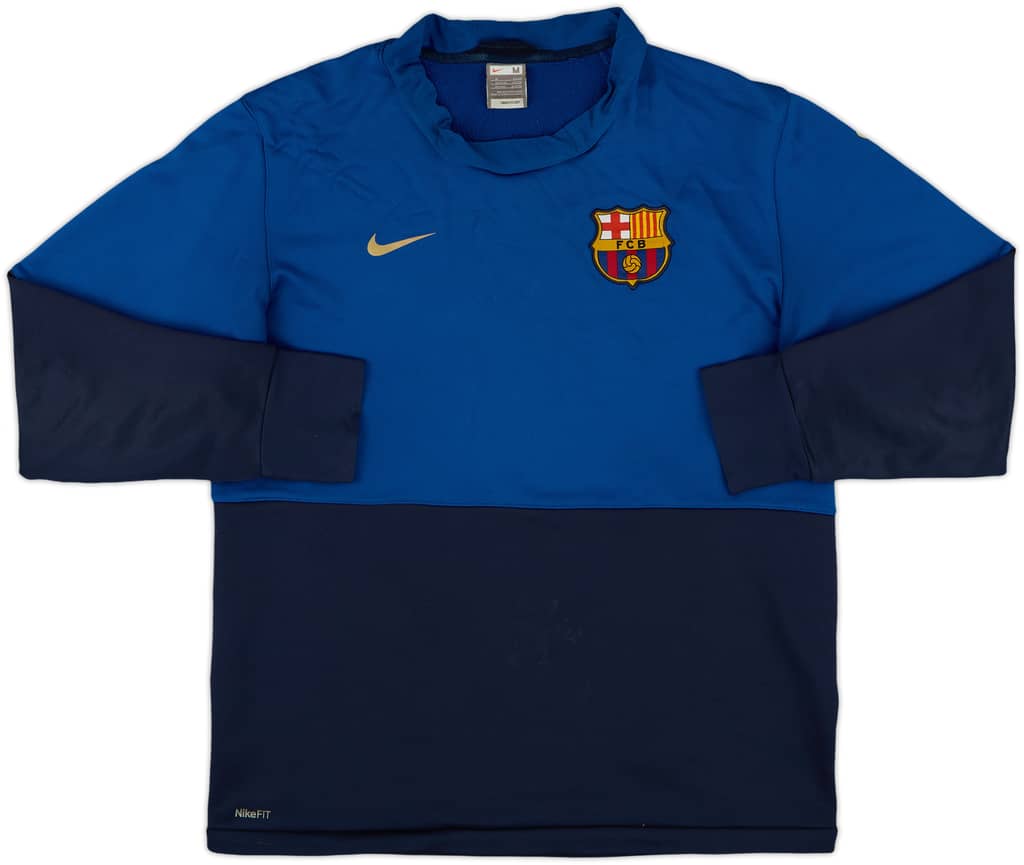 2009-10 Barcelona Nike Sweat Top - 6/10 - (M)