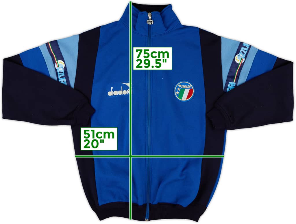 1990 Italy Diadora Track Jacket - 8/10 - (XL)