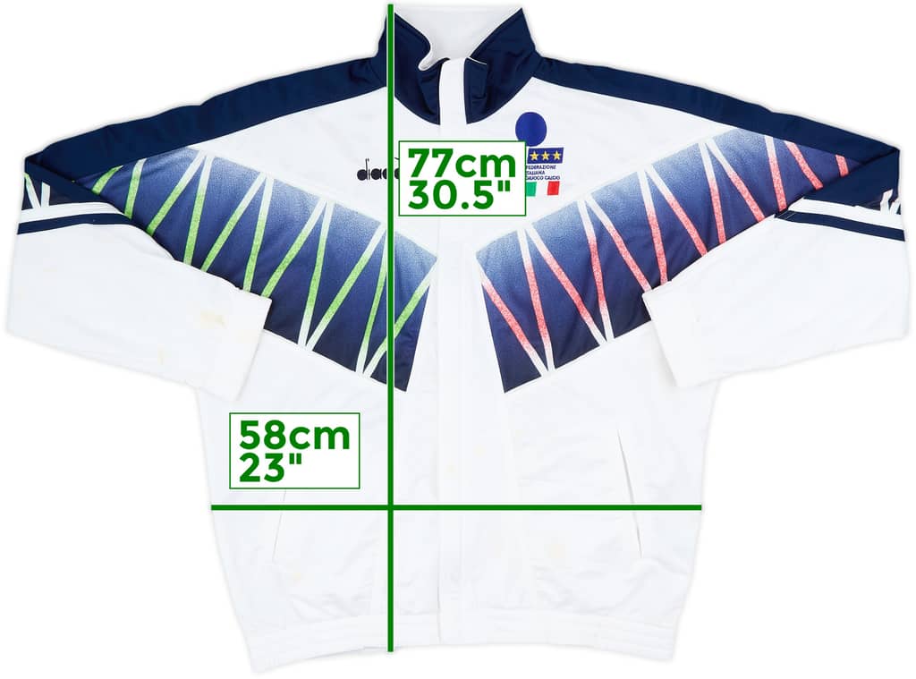 1994 Italy Diadora Track Jacket - 6/10 - (XL)