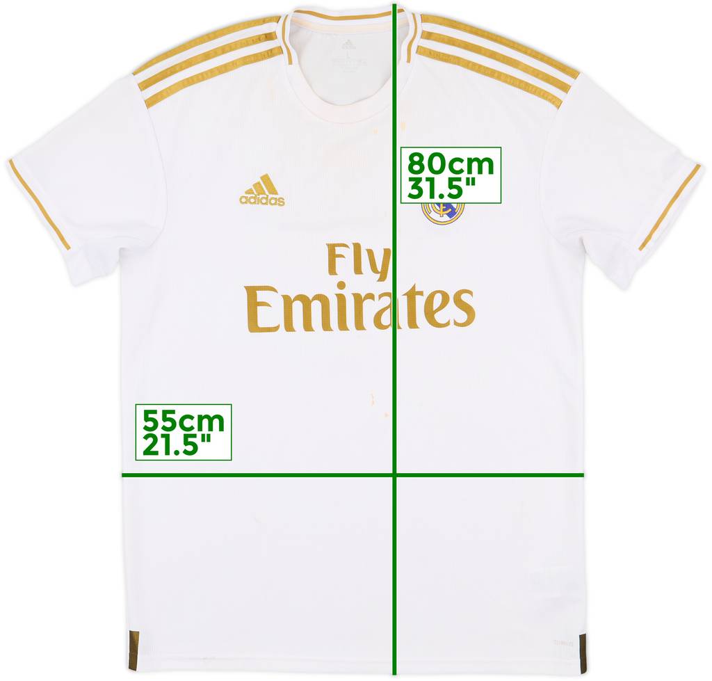2019-20 Real Madrid Home Shirt - 5/10 - (L)