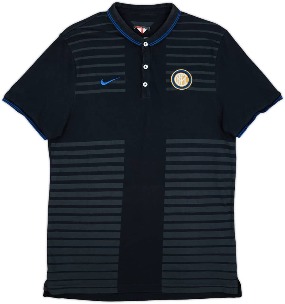 2014-15 Inter Milan Nike Polo Shirt - 8/10 - (L)