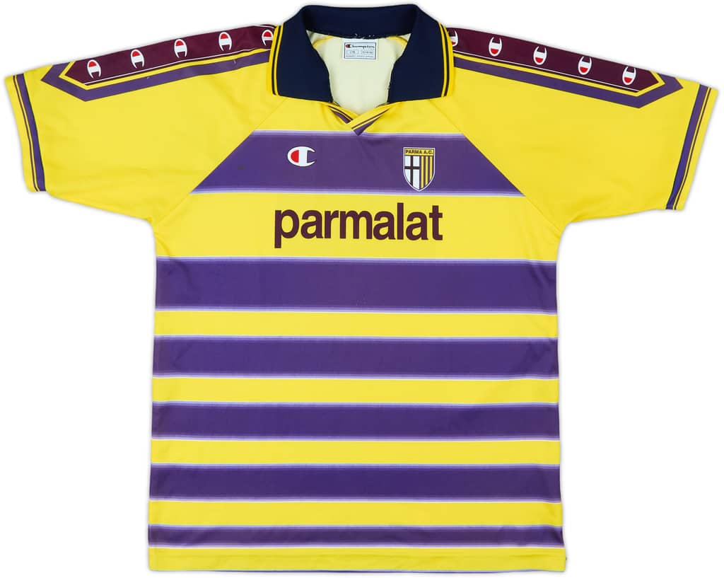 1999-00 Parma Basic Home Shirt - 6/10 - (XL.Boys)