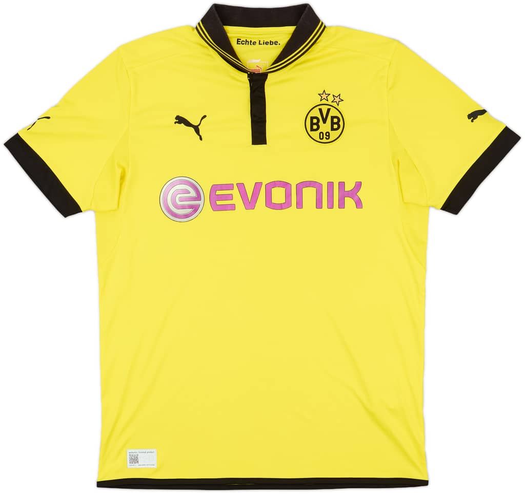 2012-13 Borussia Dortmund Home Shirt - 7/10 - (XL)