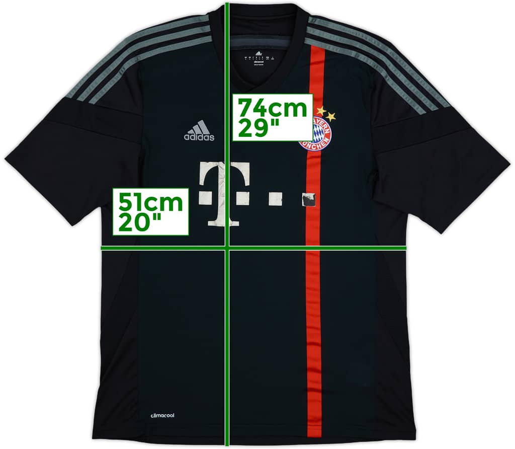 2014-15 Bayern Munich Third Shirt - 4/10 - (L)