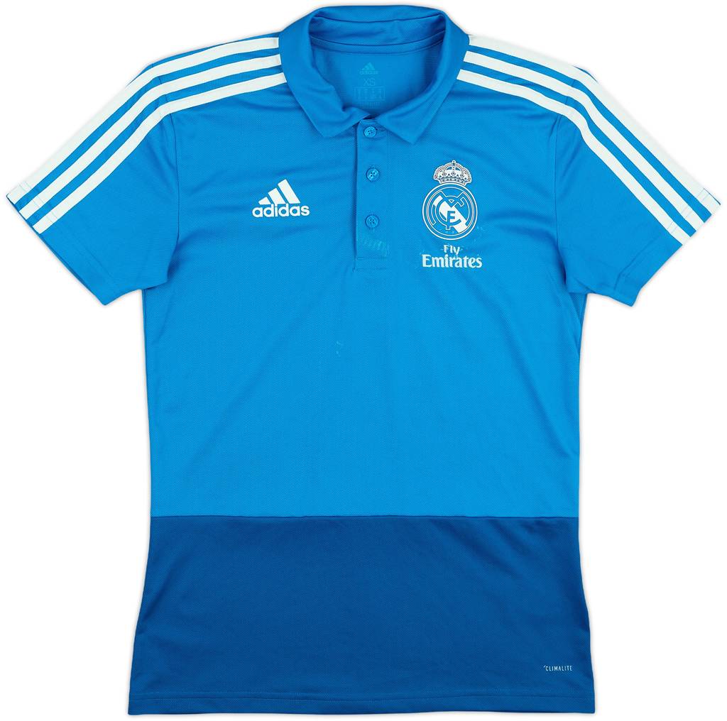 2018-19 Real Madrid adidas Polo Shirt - 5/10 - (XS)