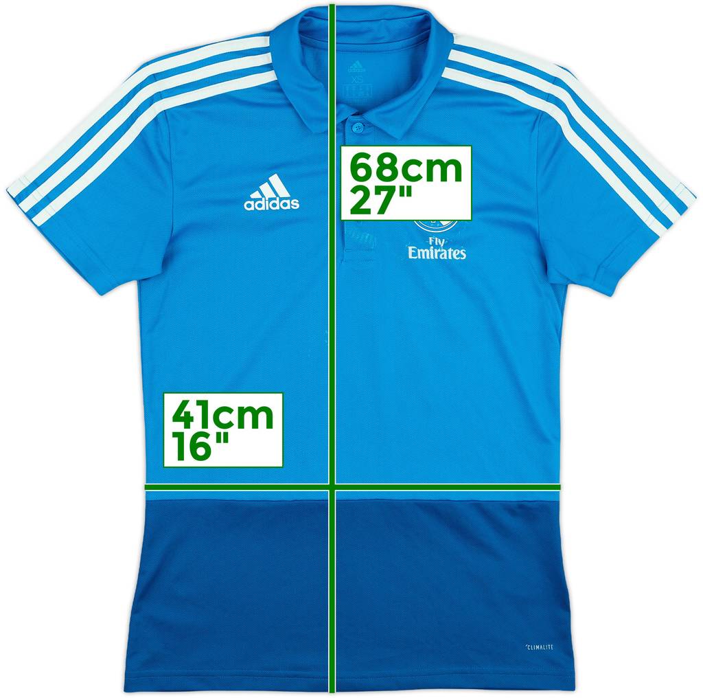 2018-19 Real Madrid adidas Polo Shirt - 5/10 - (XS)