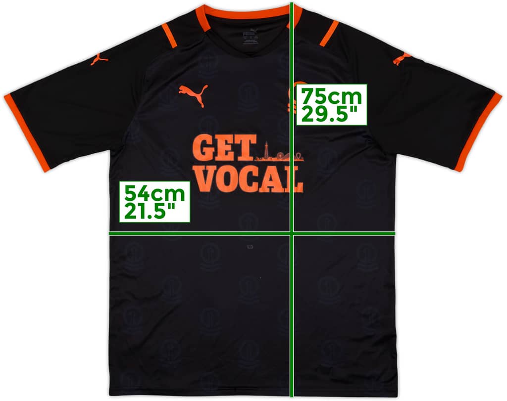 2021-22 Blackpool Third Shirt - 6/10 - (XL)