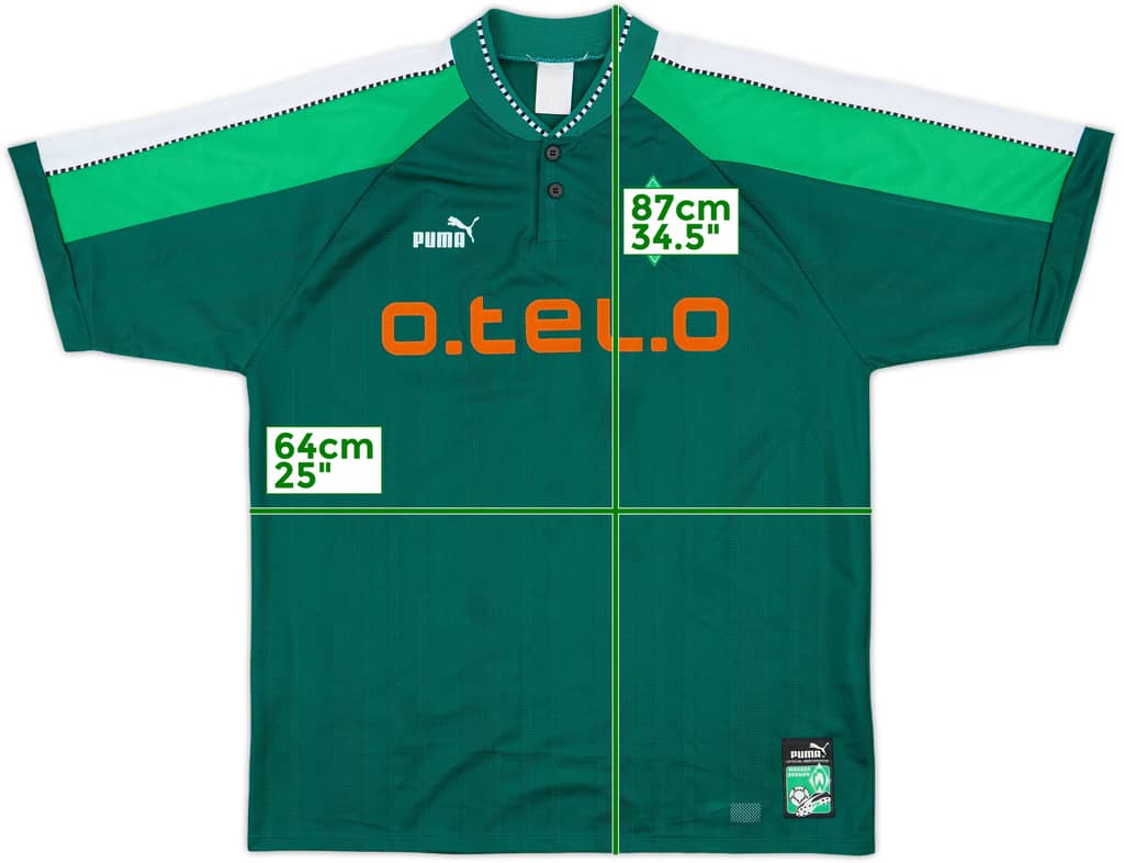 1997-99 Werder Bremen Home Shirt - 9/10 - (XXL)