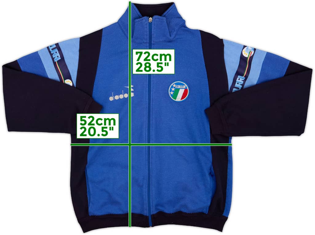 1986 Italy Diadora Track Jacket - 6/10 - (M)