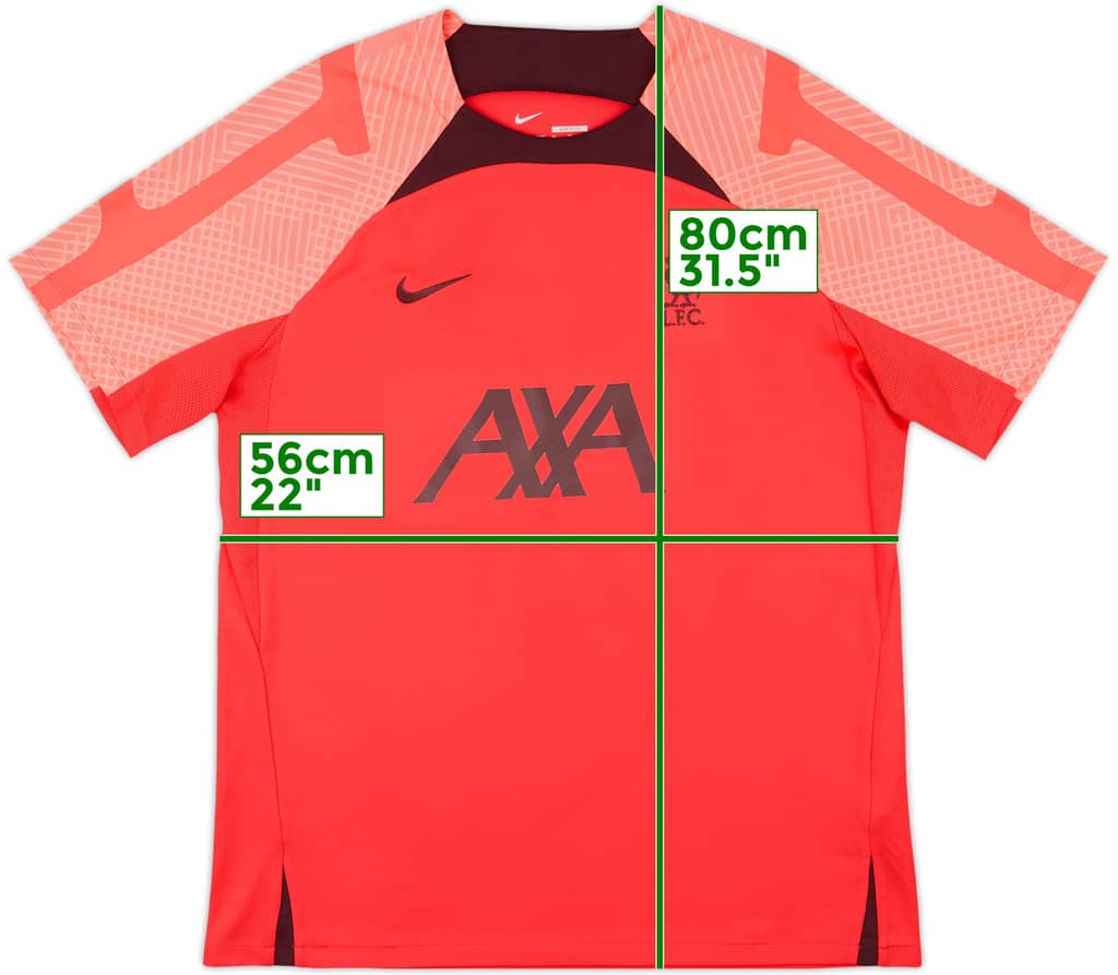 2022-23 Liverpool Nike Training Shirt - 8/10 - (XL)