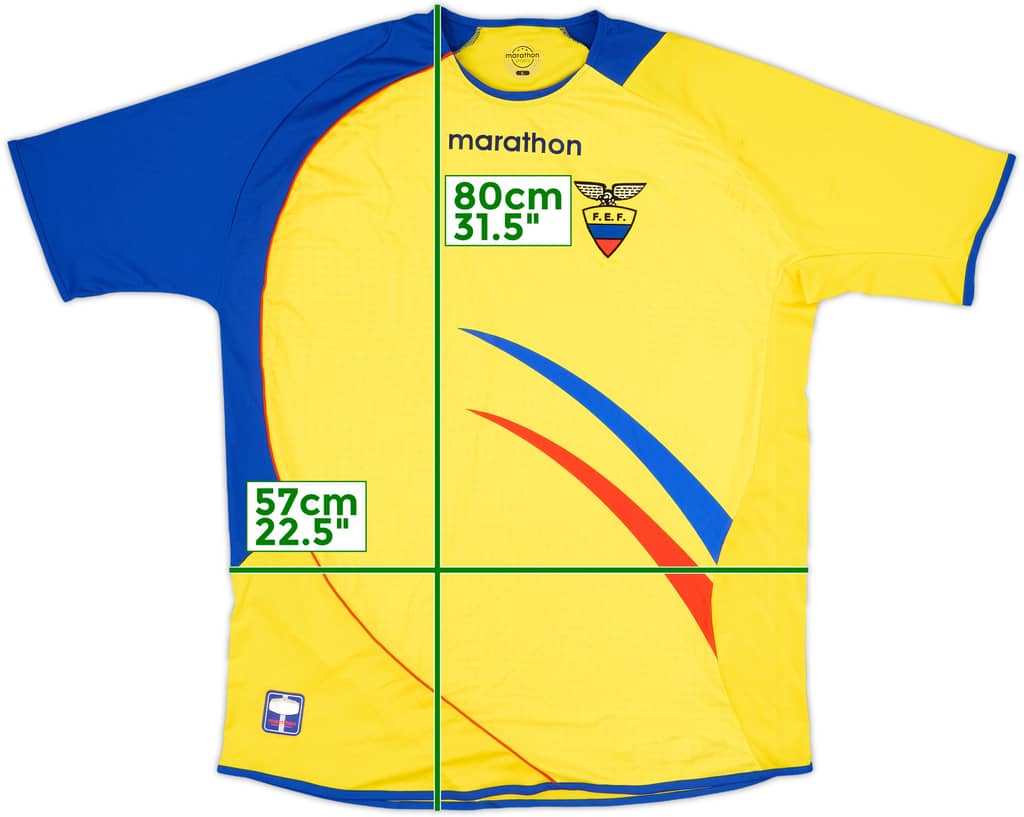 2006-07 Ecuador Home Shirt - 6/10 - (L)