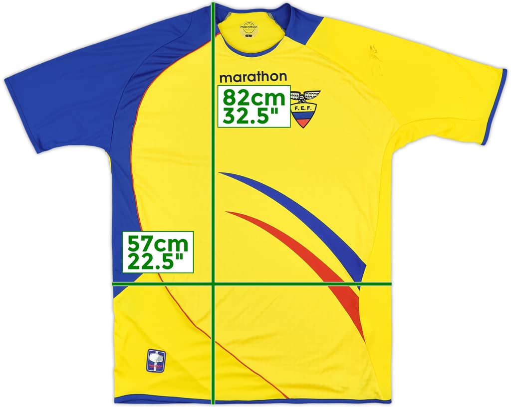 2006-07 Ecuador Home Shirt - 7/10 - (L)