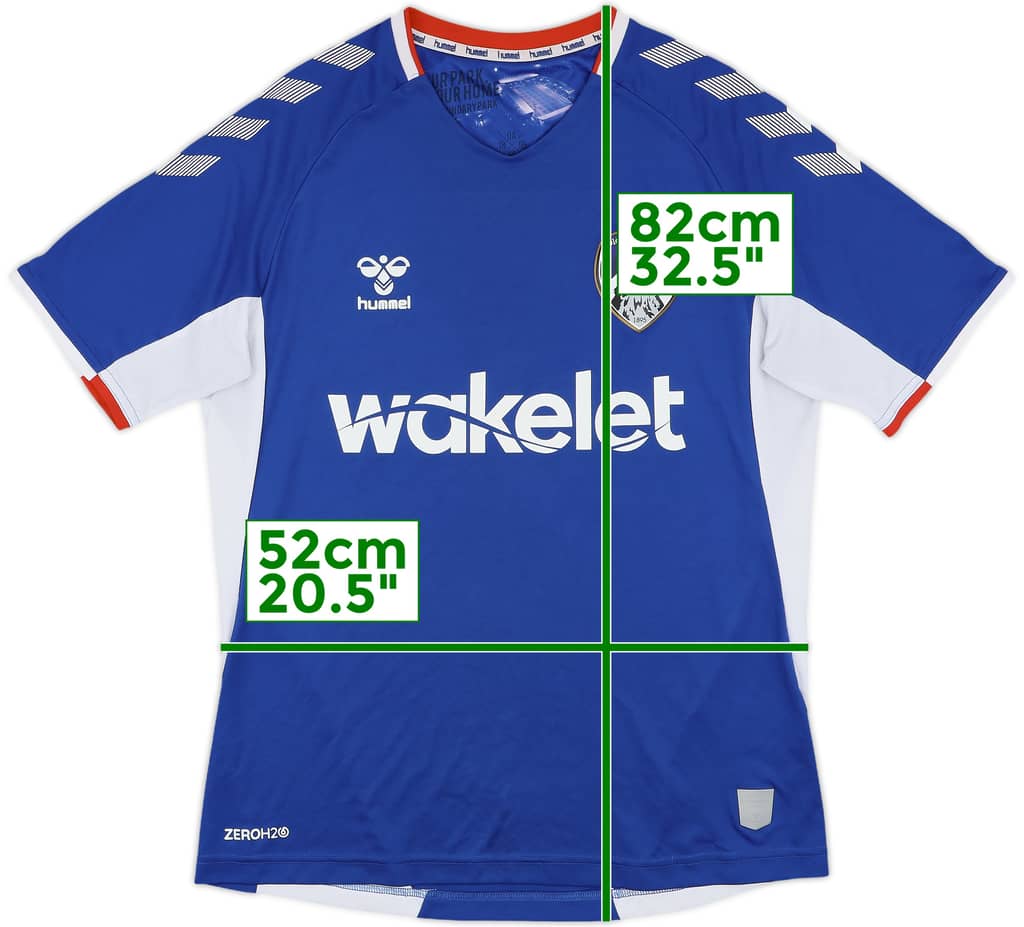 2019-20 Oldham Home Shirt - 8/10 - (L)