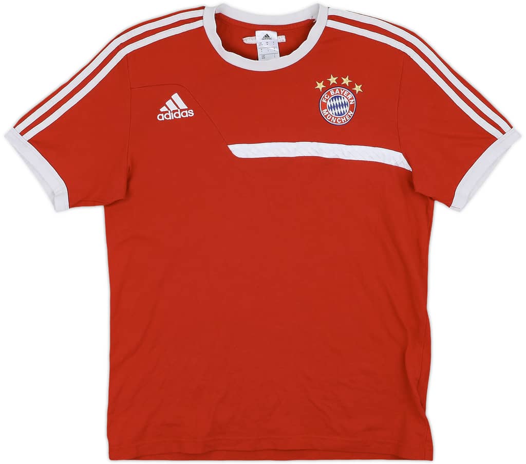 2013-14 Bayern Munich adidas Cotton Tee - 8/10 - (M/L)