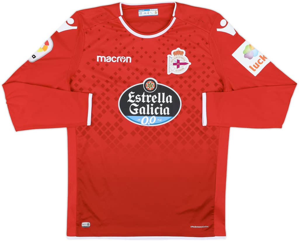 2018-19 Deportivo Alaves Away L/S Shirt - 8/10 - (L)