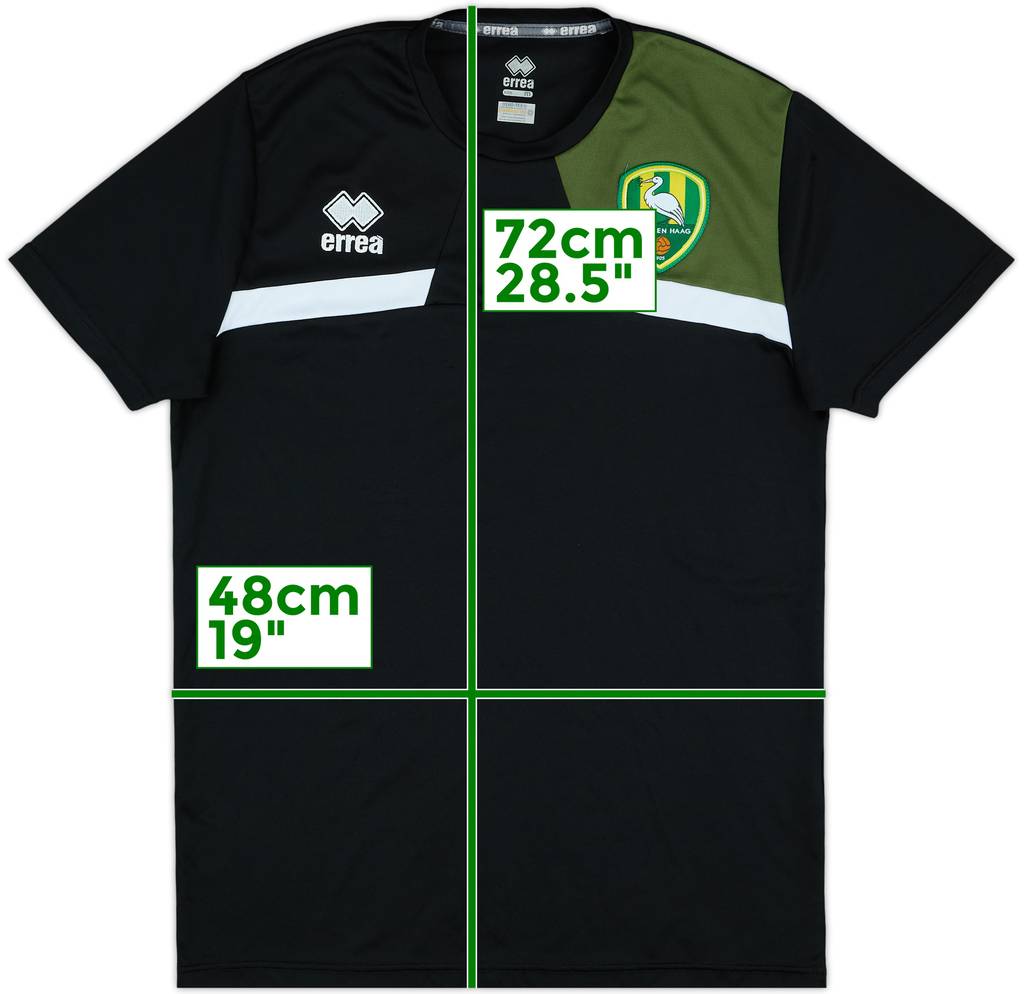 2011-12 ADO Den Haag Errea Staff Issue Training Shirt GZ - 9/10 - (M)