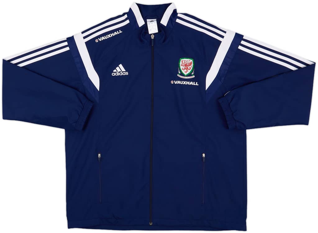 2013-14 Wales adidas Track Jacket - 8/10 - (XL)