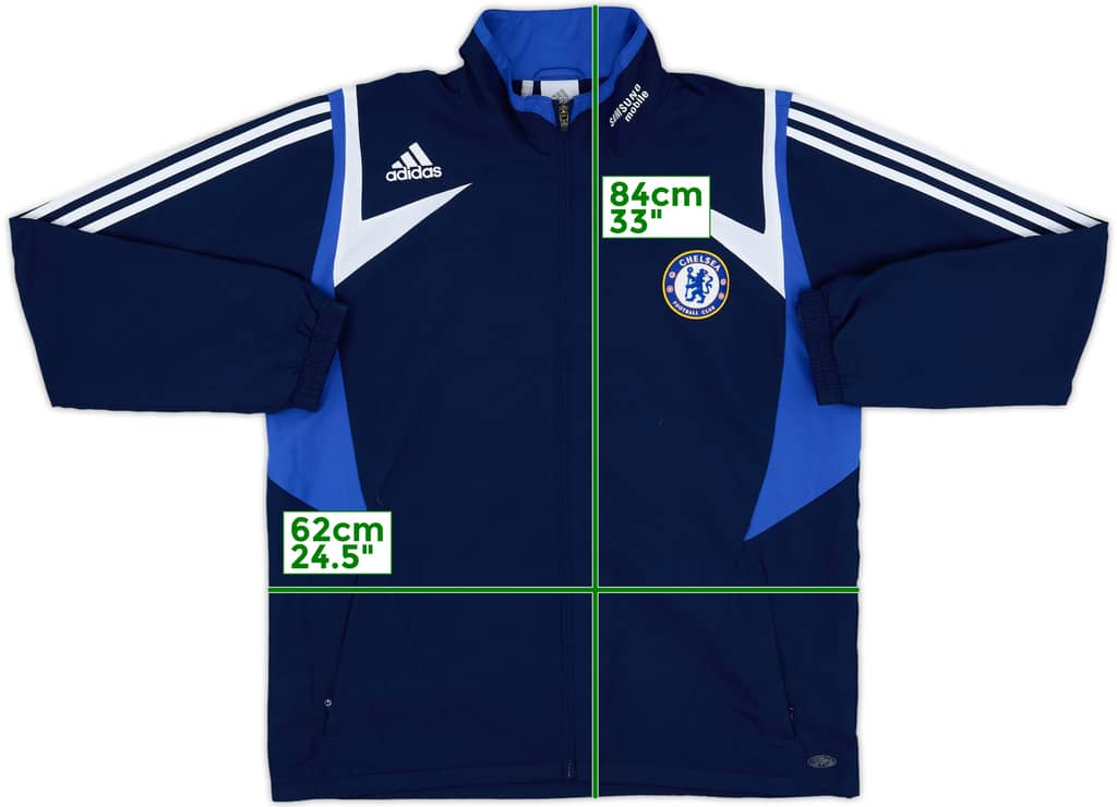 2007-08 Chelsea adidas Track Jacket - 8/10 - (XL)