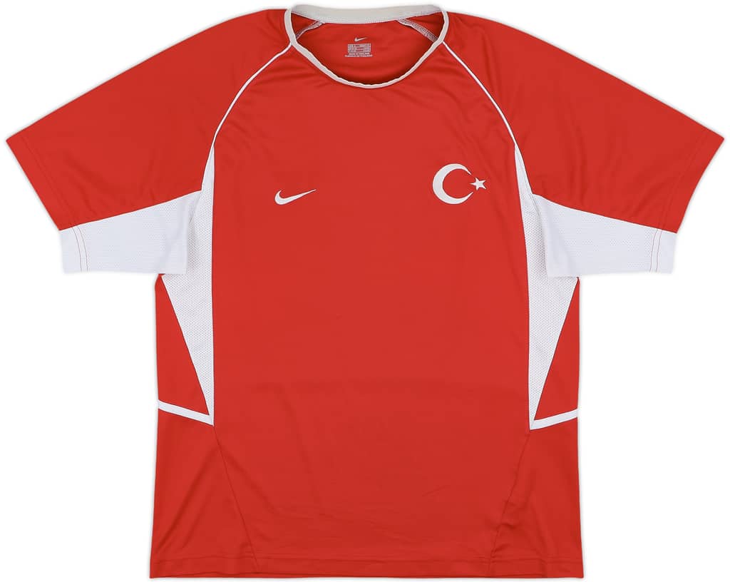 2003-04 Turkey Home Shirt - 9/10 - (S)