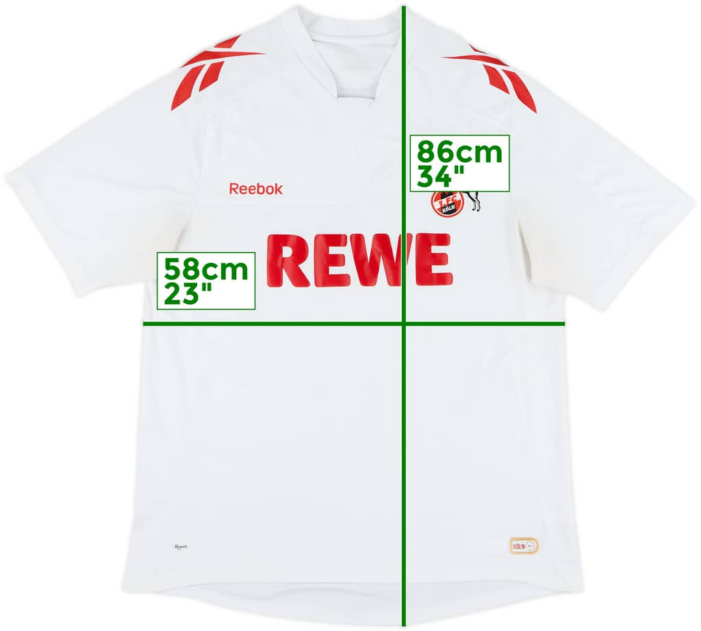 2011-12 FC Koln Home Shirt - 6/10 - (XL)