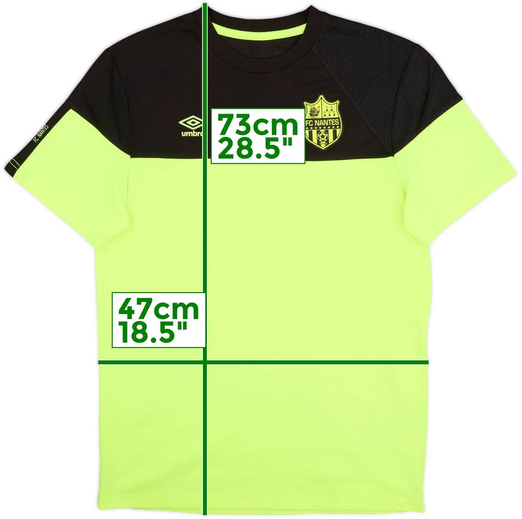 2017-18 Nantes Umbro Training Shirt - 7/10 - (S)