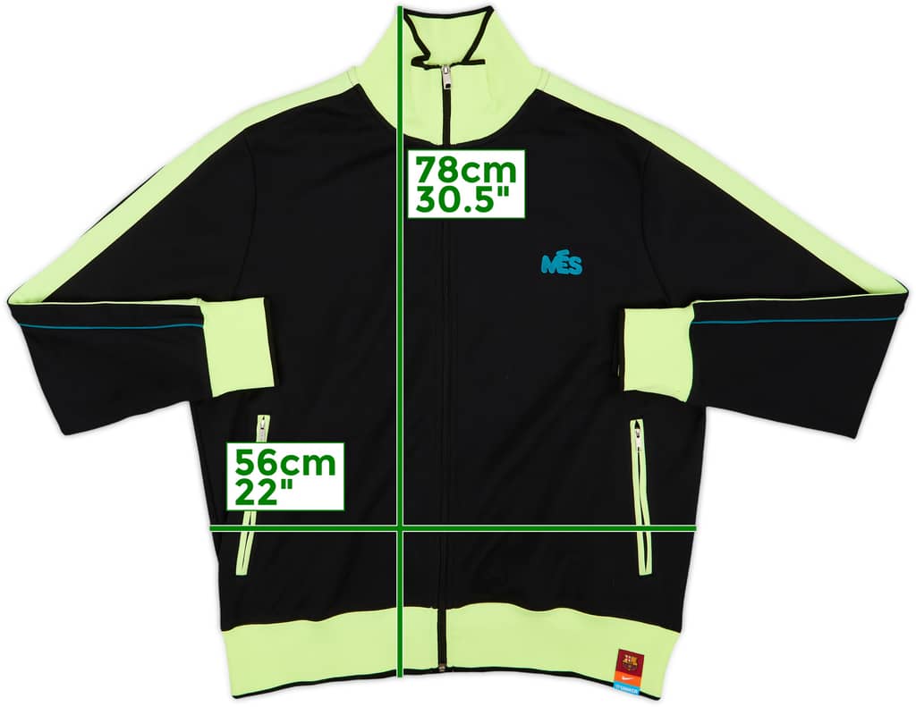 2010-11 Barcelona Nike Track Jacket - 8/10 - (XL)