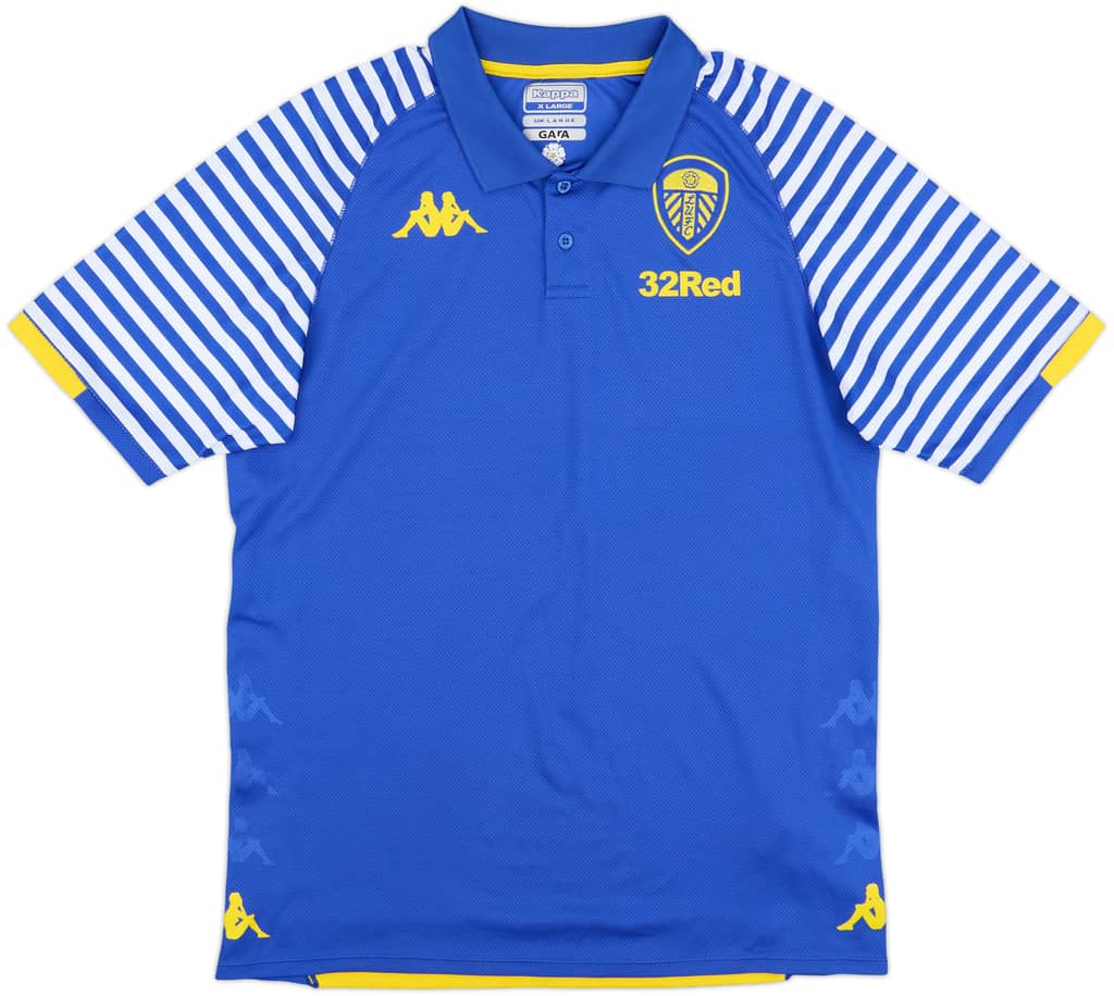 2019-20 Leeds United Kappa Polo Shirt - 7/10 - (L)
