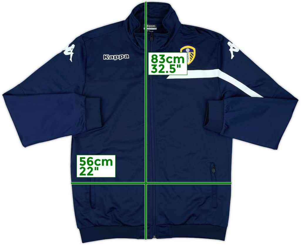 2015-16 Leeds United Kappa Track Jacket - 10/10 - (XXL)