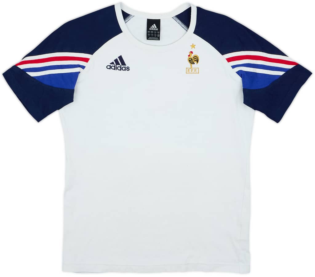 2005-06 France adidas Camiseta de Algodón - 5/10 - (S)