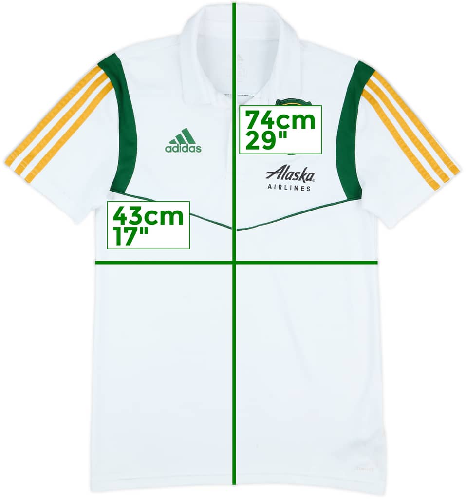 2018 Portland Timbers adidas Polo Shirt - 6/10 - (XS)