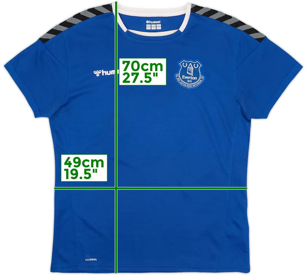 2020-21 Everton Hummel Training Shirt - 8/10 - (L)