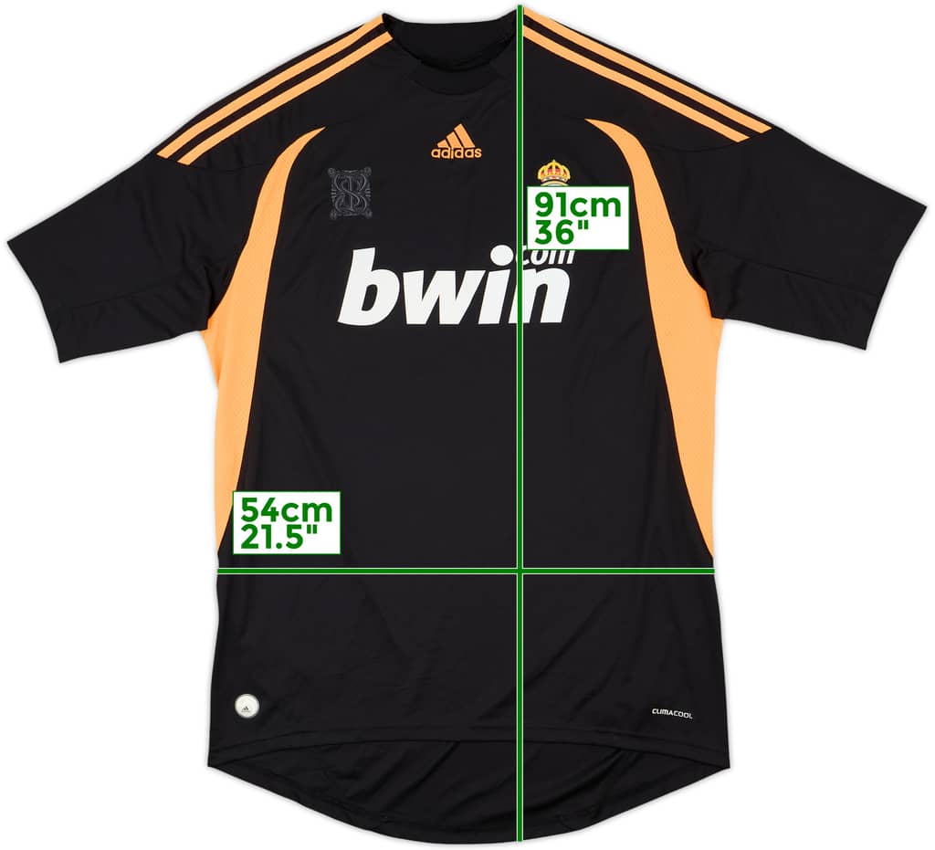 2009-10 Real Madrid GK S/S Shirt - 7/10 - (L)
