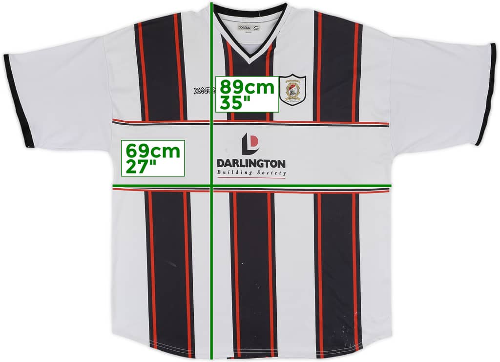 2003-04 Darlington Home Shirt - 4/10 - (XXL)