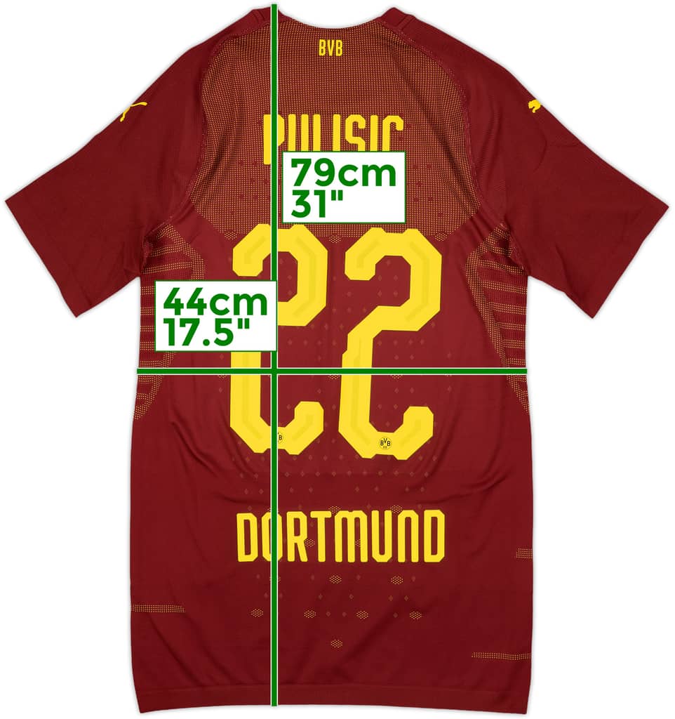 2018-19 Borussia Dortmund Authentic Third Shirt Pulisic #22 (XL)