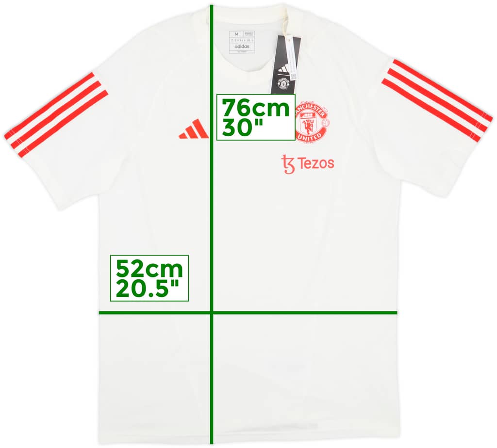 2023-24 Manchester United adidas Cotton Tee (M)
