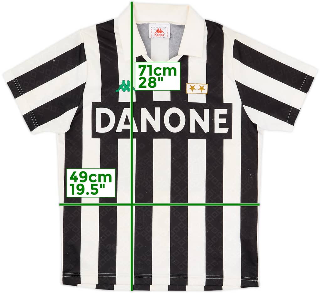 1992-94 Juventus Home Shirt - 7/10 - (S)
