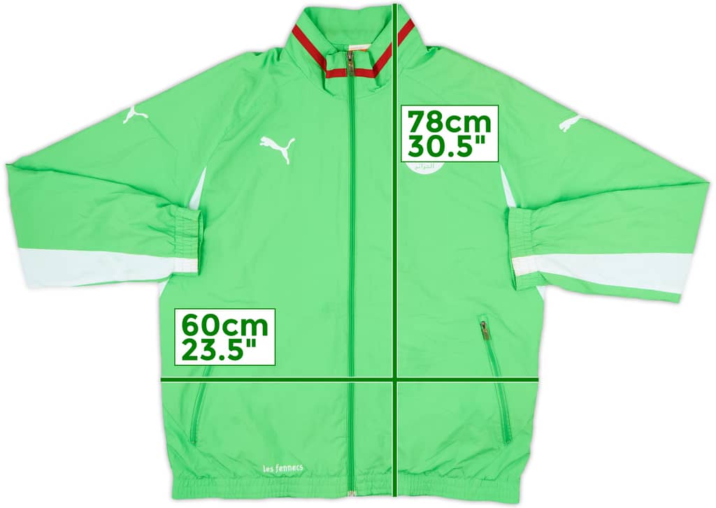2012-14 Algeria Puma Track Jacket - 8/10 - (L)