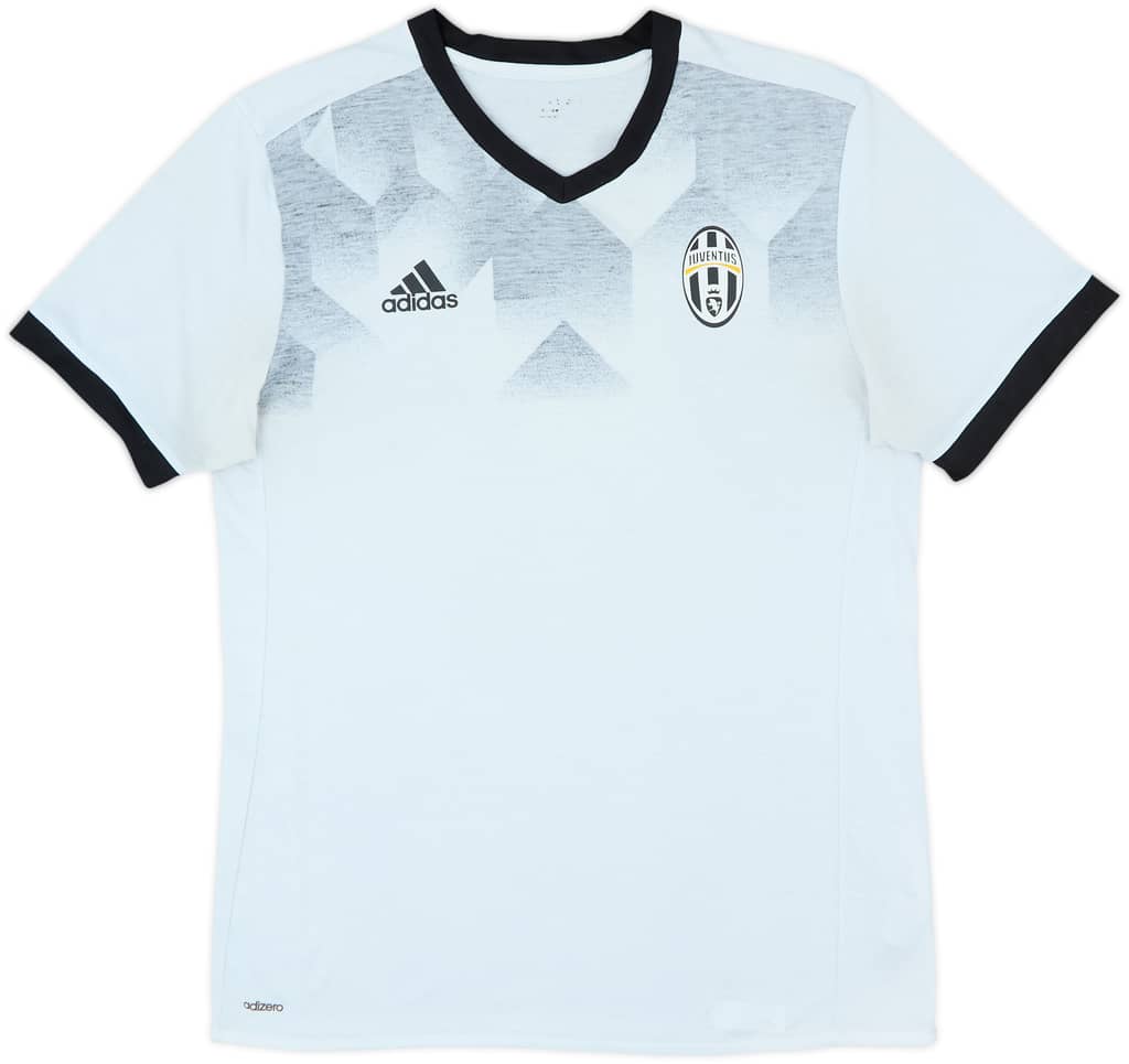 2016-17 Juventus adidas Cotton Tee - 8/10 - (L)